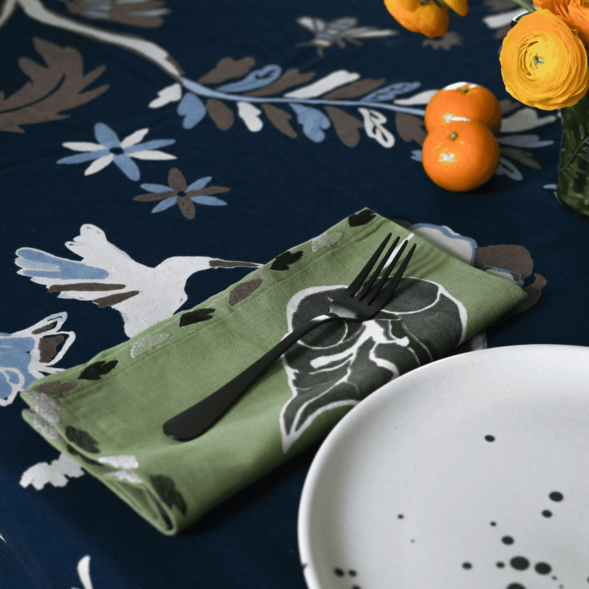 HPS x MV Bougainvillea Napkins (Pine)