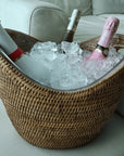 Rattan Champagne Bucket