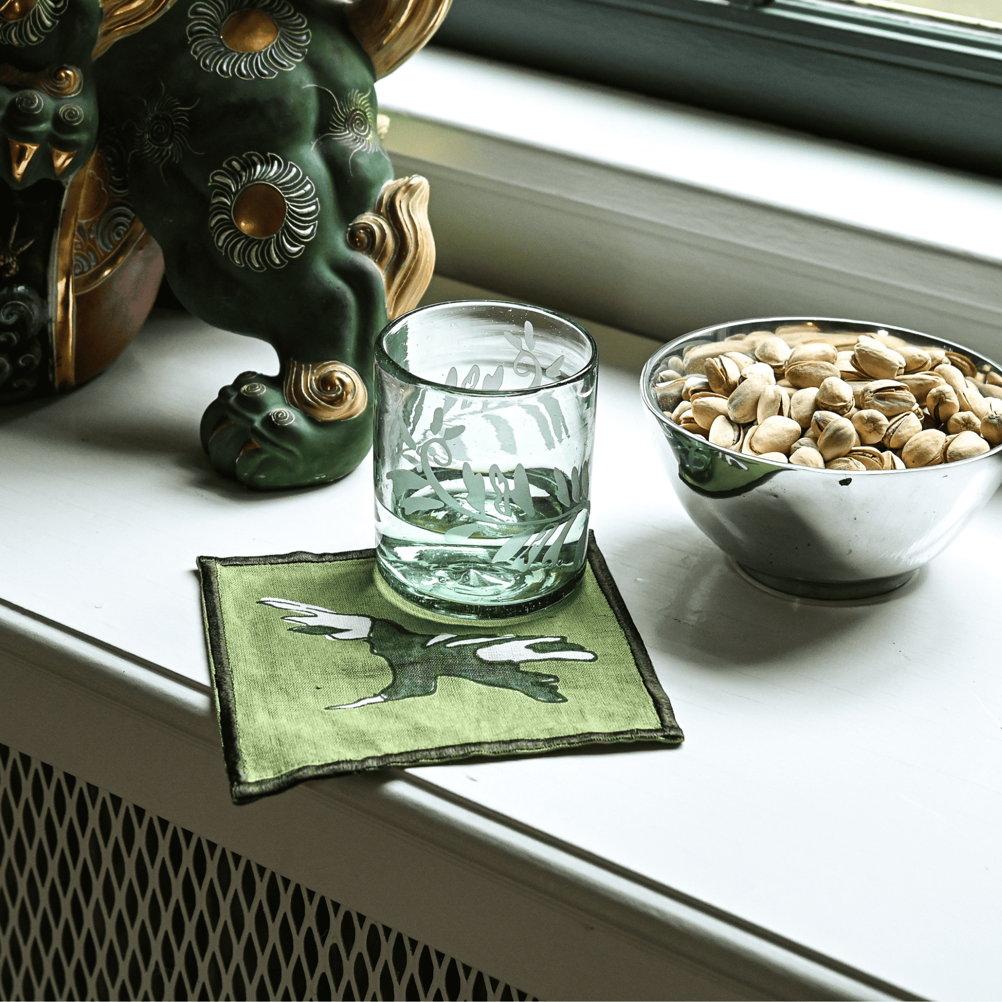 HPS x MV Flora & Fauna Cocktail Napkins (Pine)