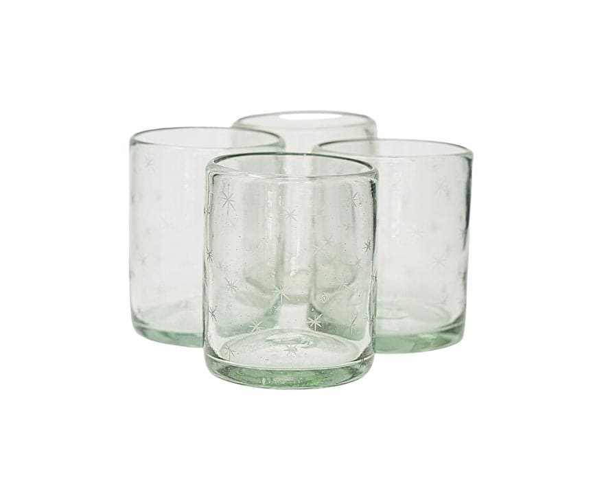 Olive Rocks Glass, Set of 4 – Half Past Seven