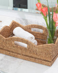 16” Small Rectangular Scallop Basket