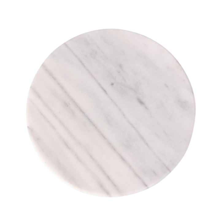 Lazy Susan in White Marble