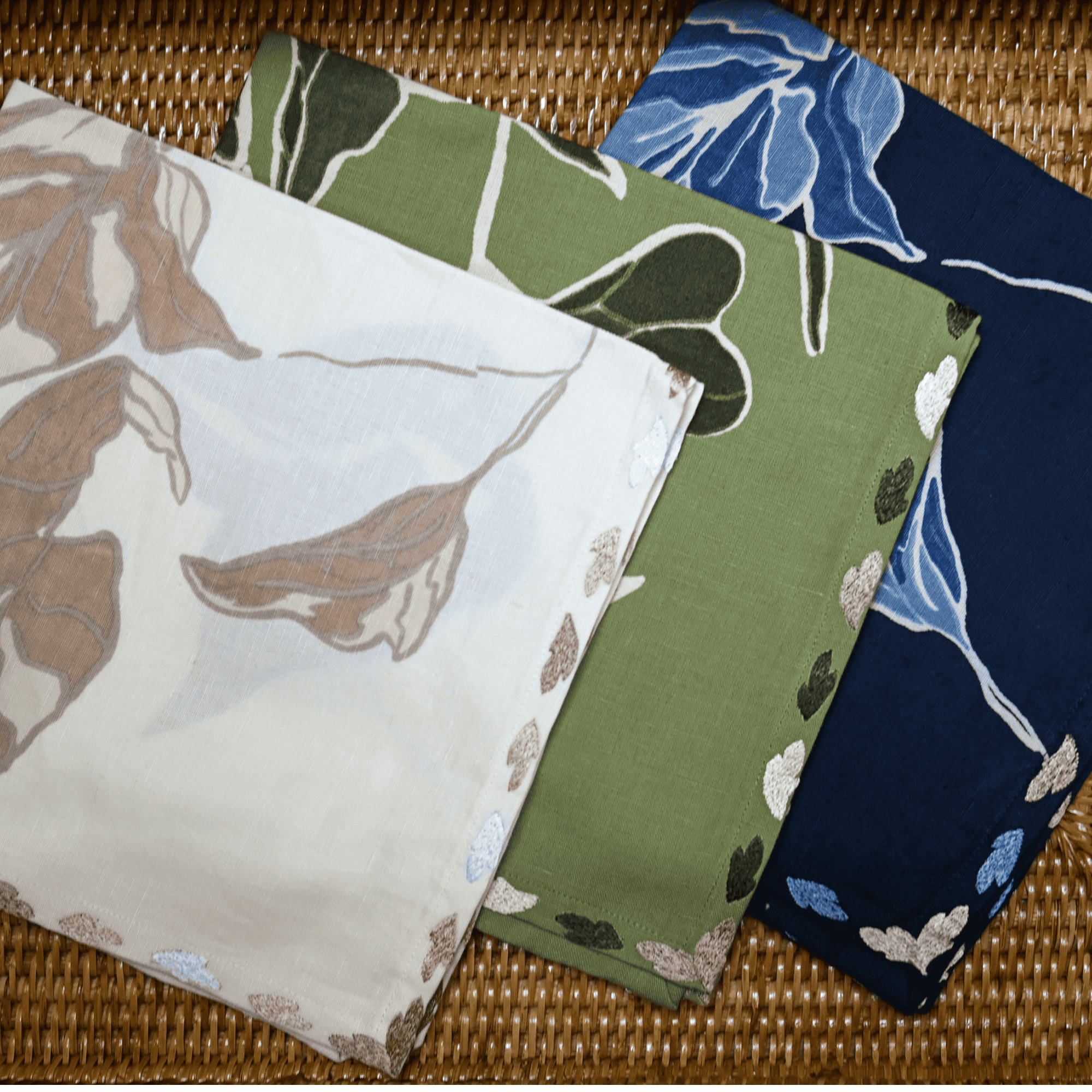 HPS x MV Bougainvillea Napkins (Pine)
