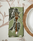 HPS x MV Bougainvillea Napkins (Pine) - Set of 4