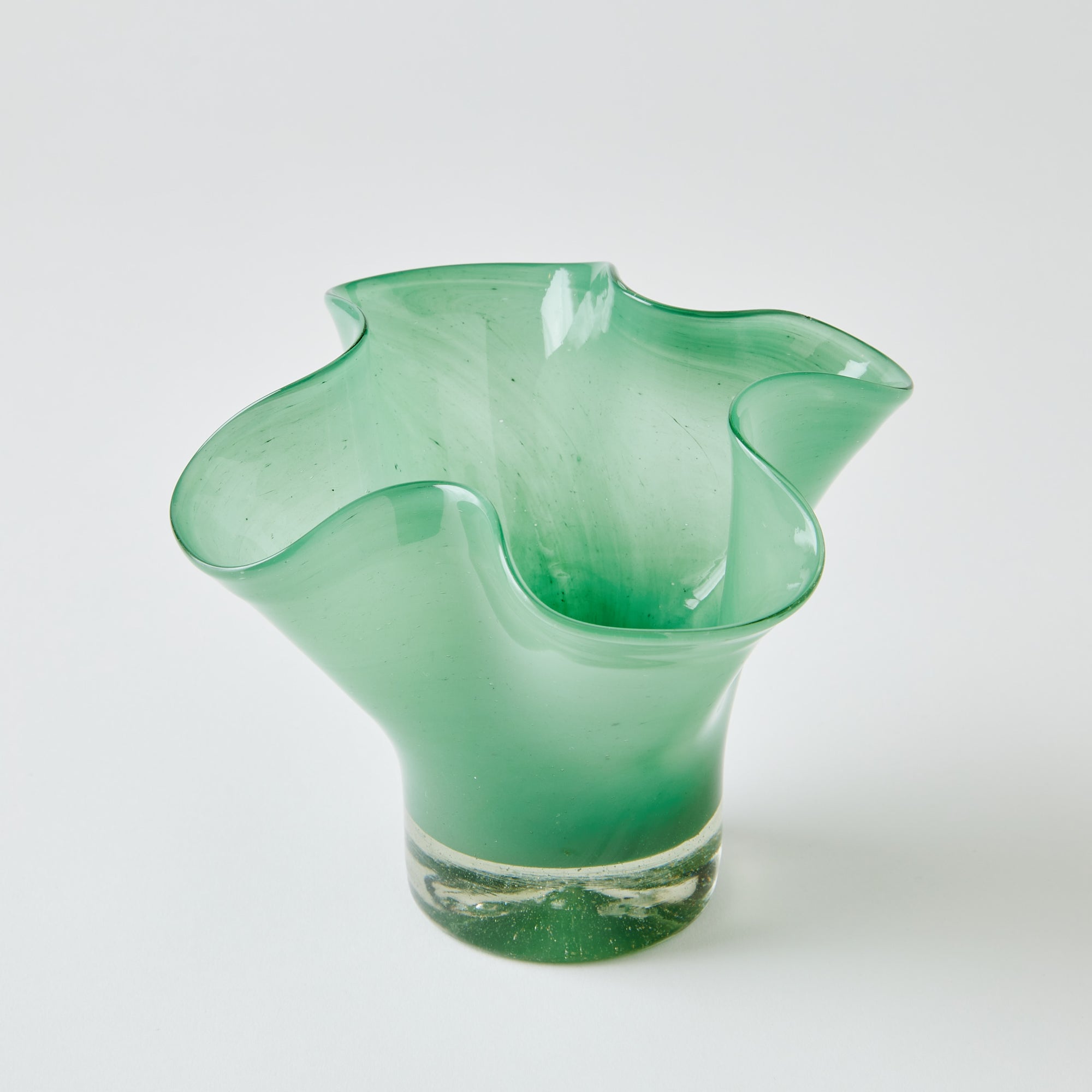 Petite Lettuce Leaf Vase (Agave)