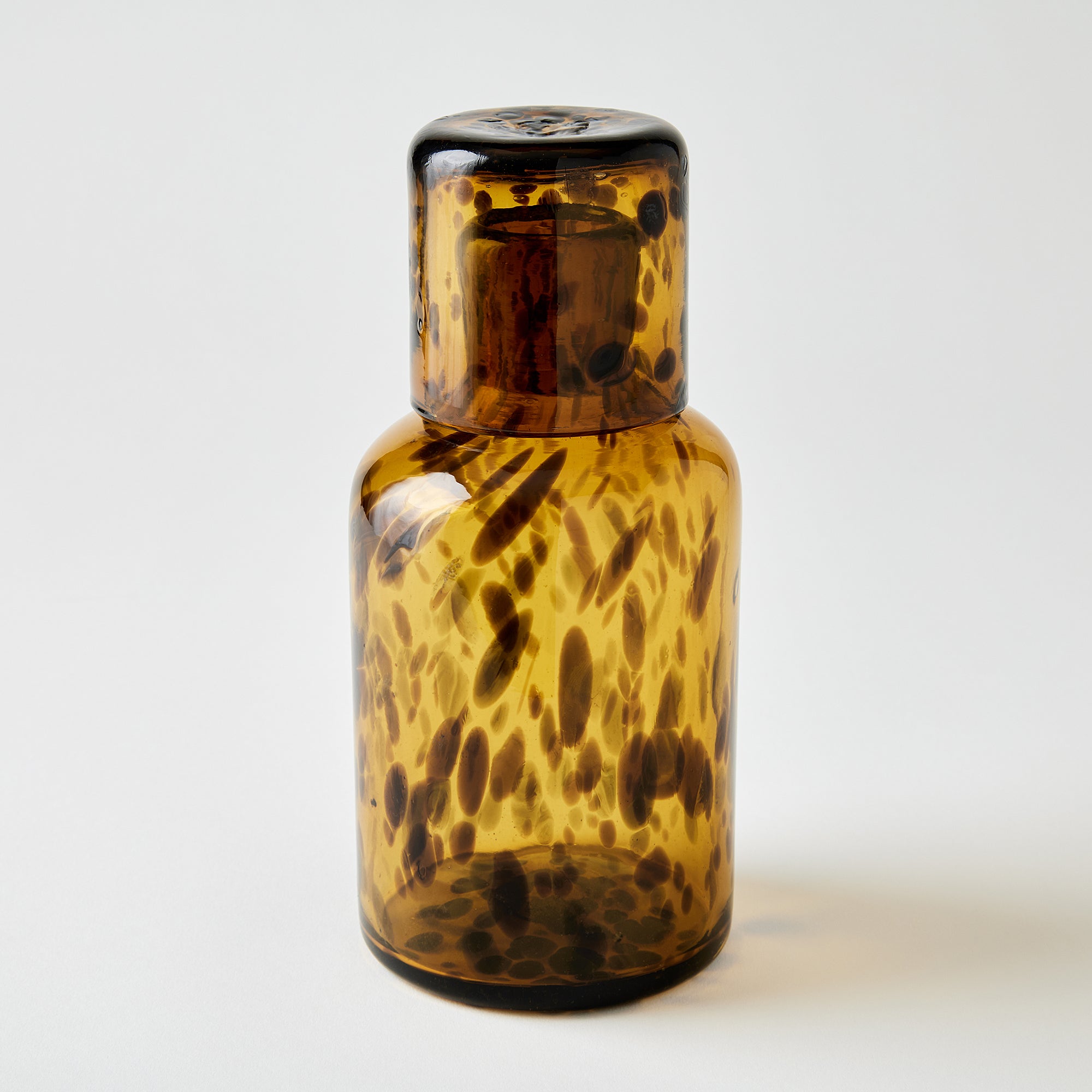 Bedside Water Carafe (Brown Tortoise)