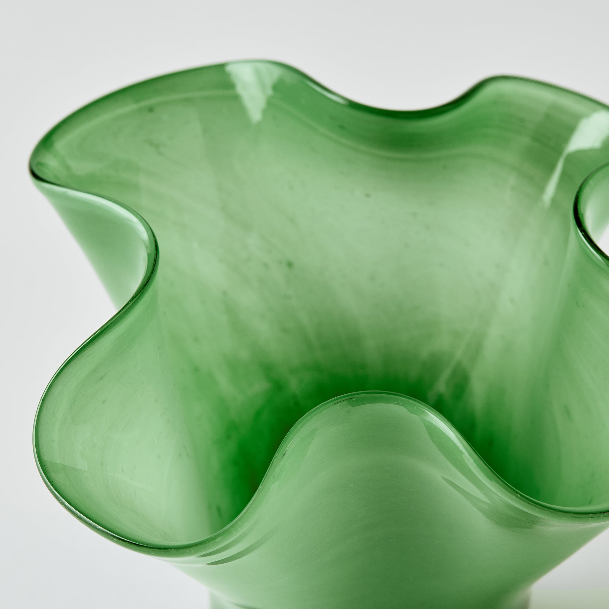 Petite Lettuce Leaf Vase (Agave)