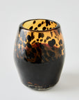 Stemless Wine Glasses (Tortoise)