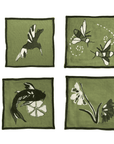 HPS x MV Flora & Fauna Cocktail Napkins (Pine)
