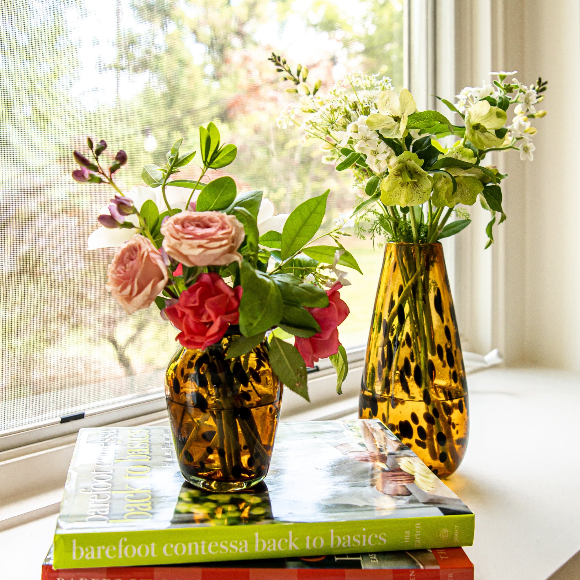 Petite Vase Collection (Brown Tortoise)