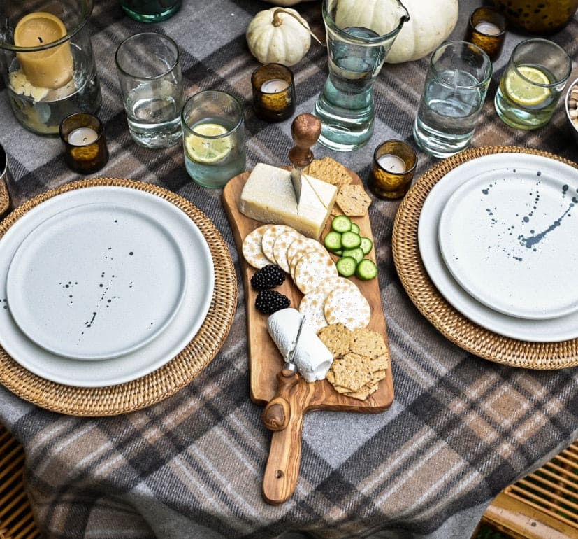 Olive Wood Rustic Cheese Board