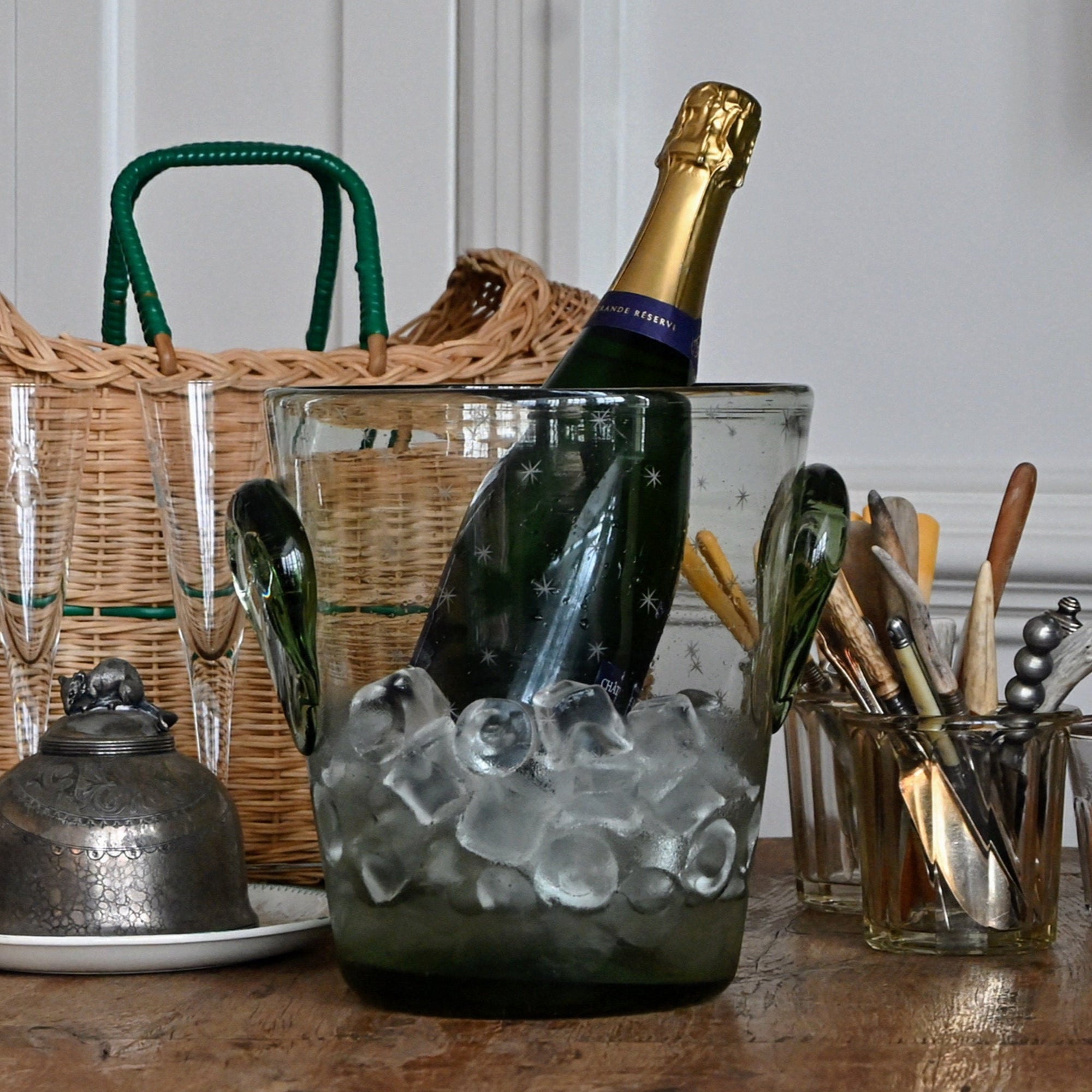 Starry Night Wine Bucket (Clear)