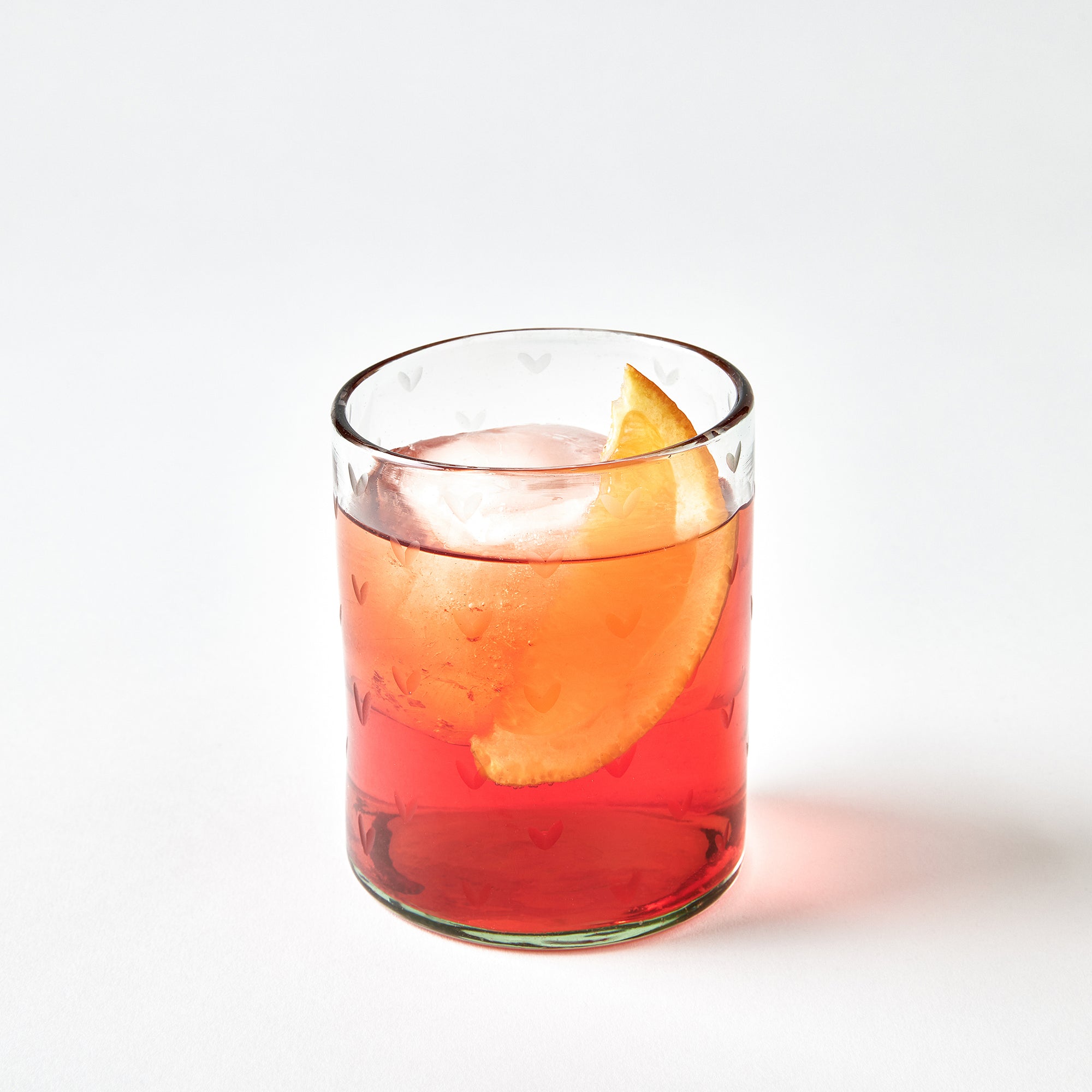 Corazón Rocks Glasses (Clear)
