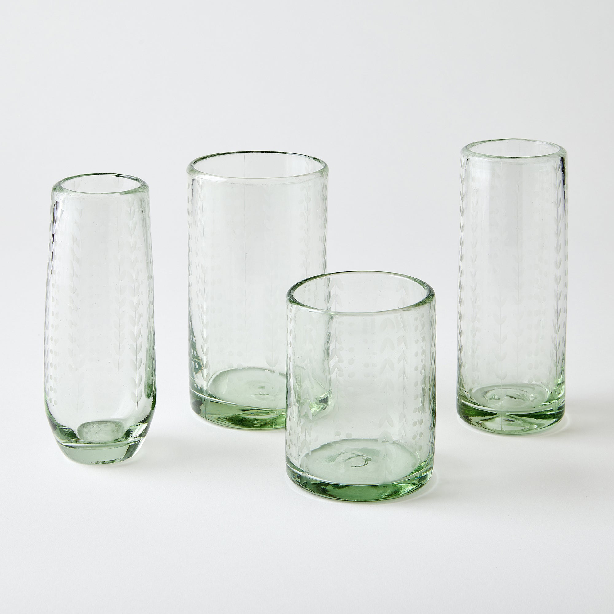 Signature Seven Rocks Glasses (Clear)