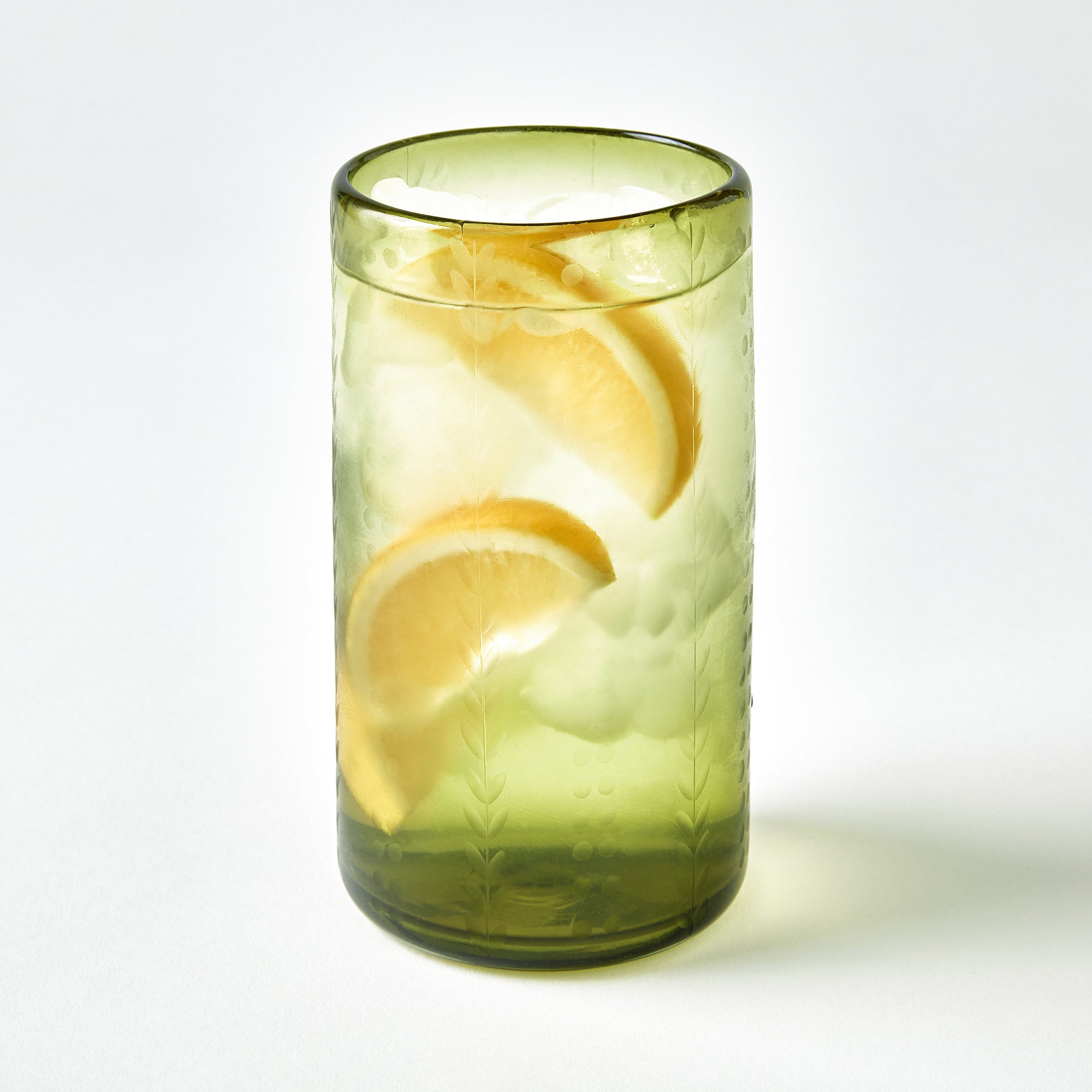 Signature Seven Water Glasses (Citron)