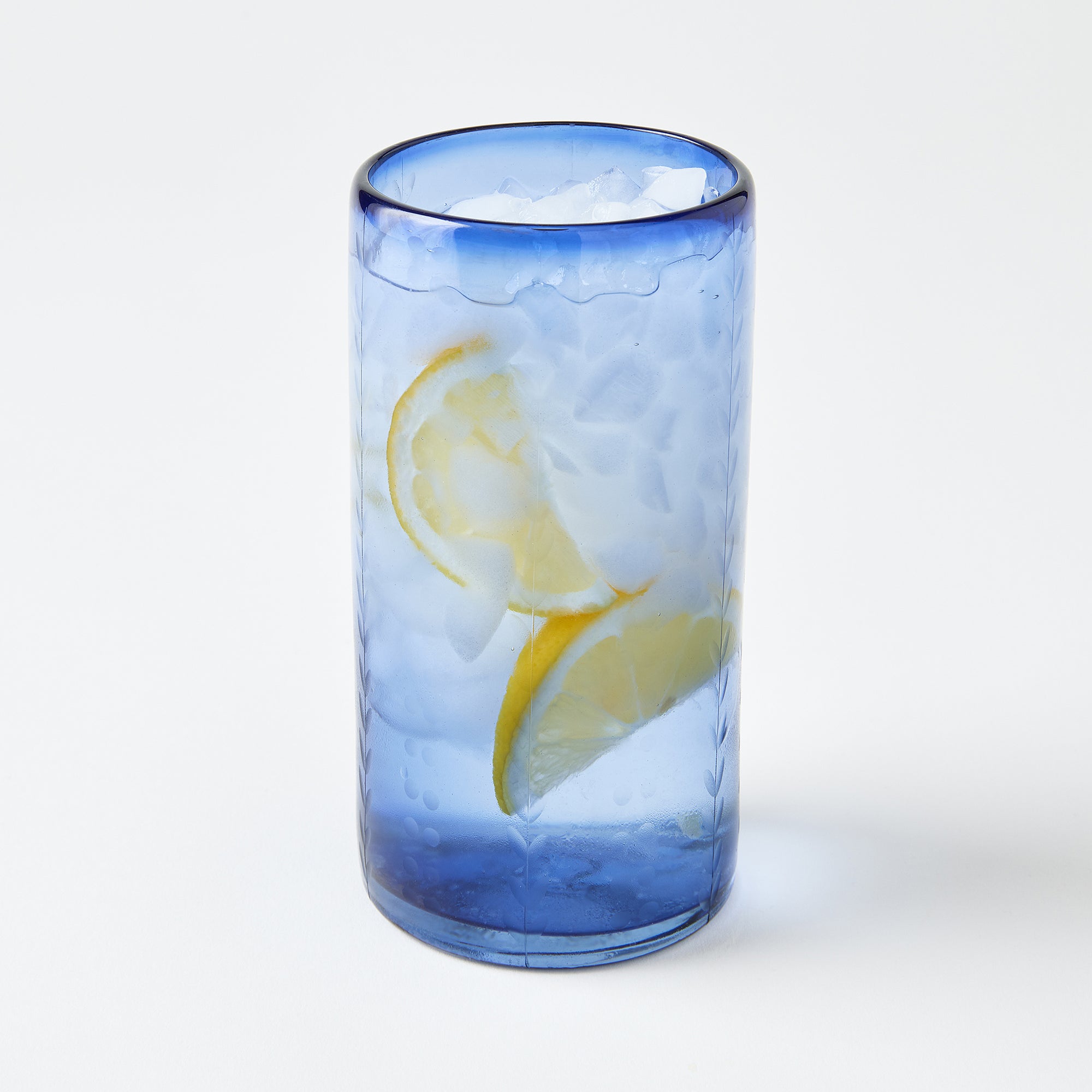 Signature Seven Water Glasses (French Blue)