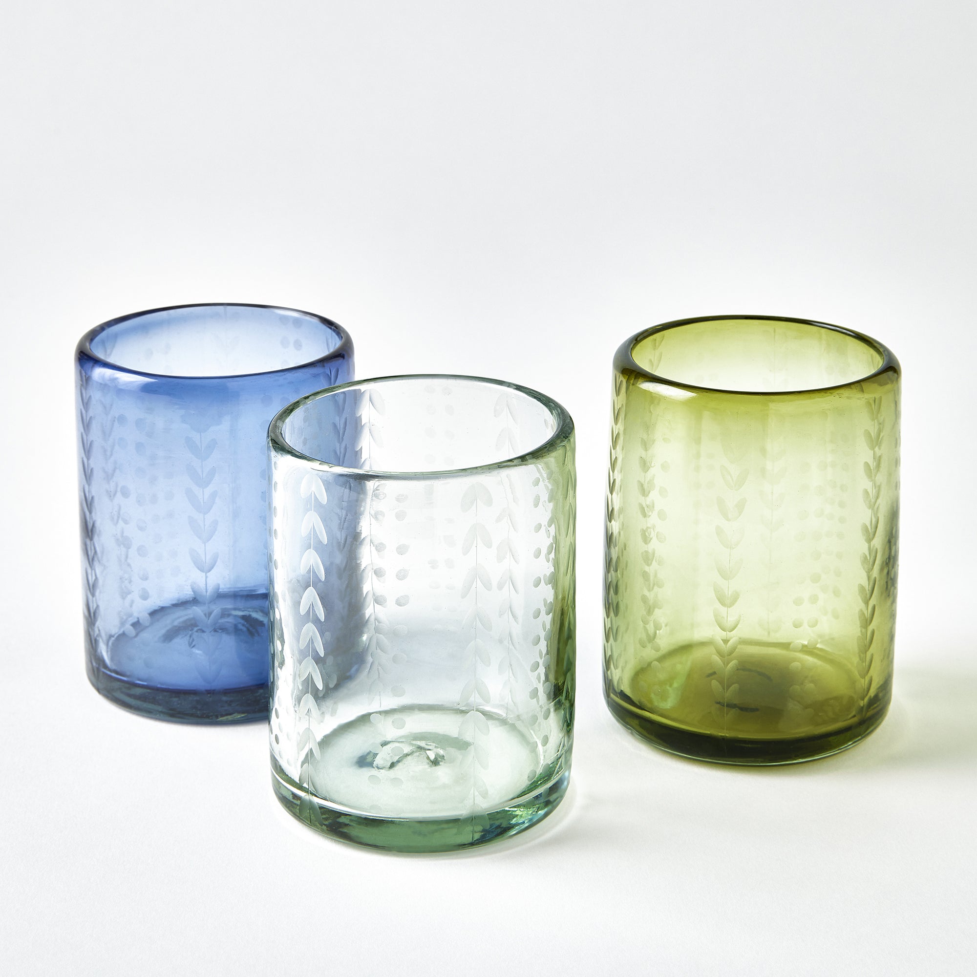 Signature Seven Rocks Glasses (French Blue)
