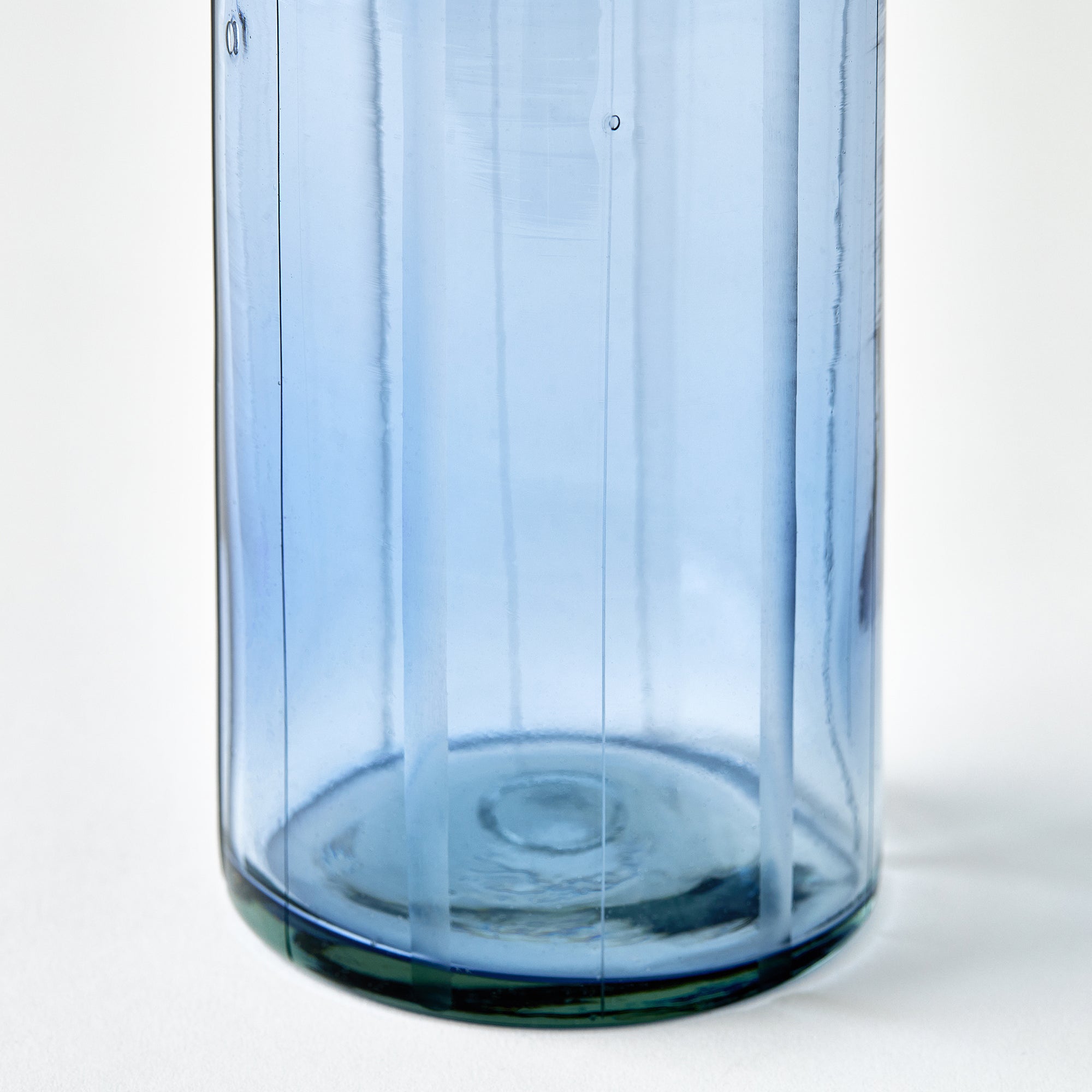 Suit Stripe Water Glasses (French Blue)
