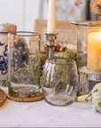 Starry Night Stemless Wine Glasses (Clear)