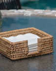 Rattan Cocktail Napkin Holder