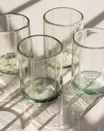 Suit Stripe Rocks Glasses (Clear)