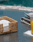Rattan Cocktail Napkin Holder