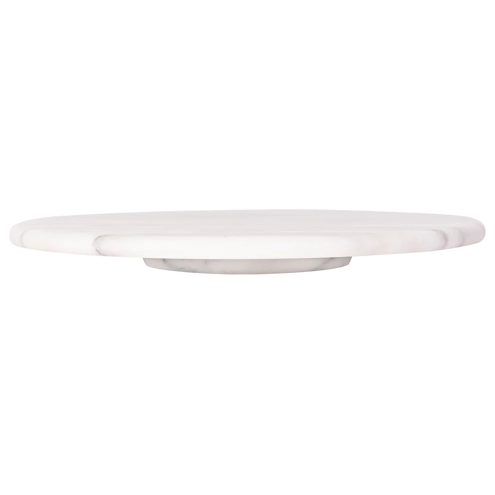 Lazy Susan in White Marble