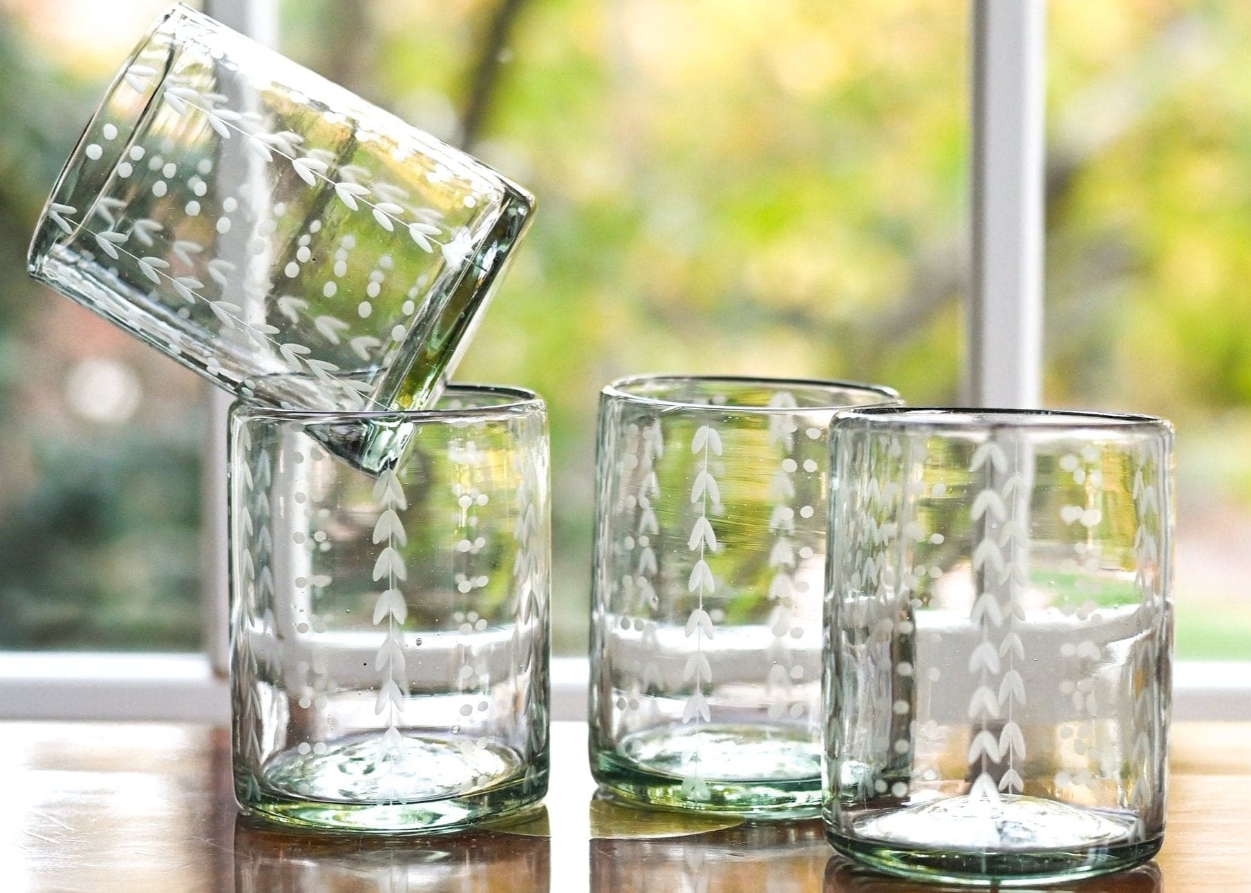 Signature Seven Rocks Glasses (Clear)