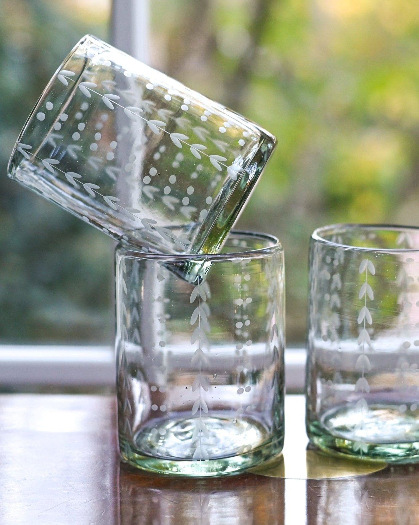 Signature Seven Rocks Glasses (Clear)