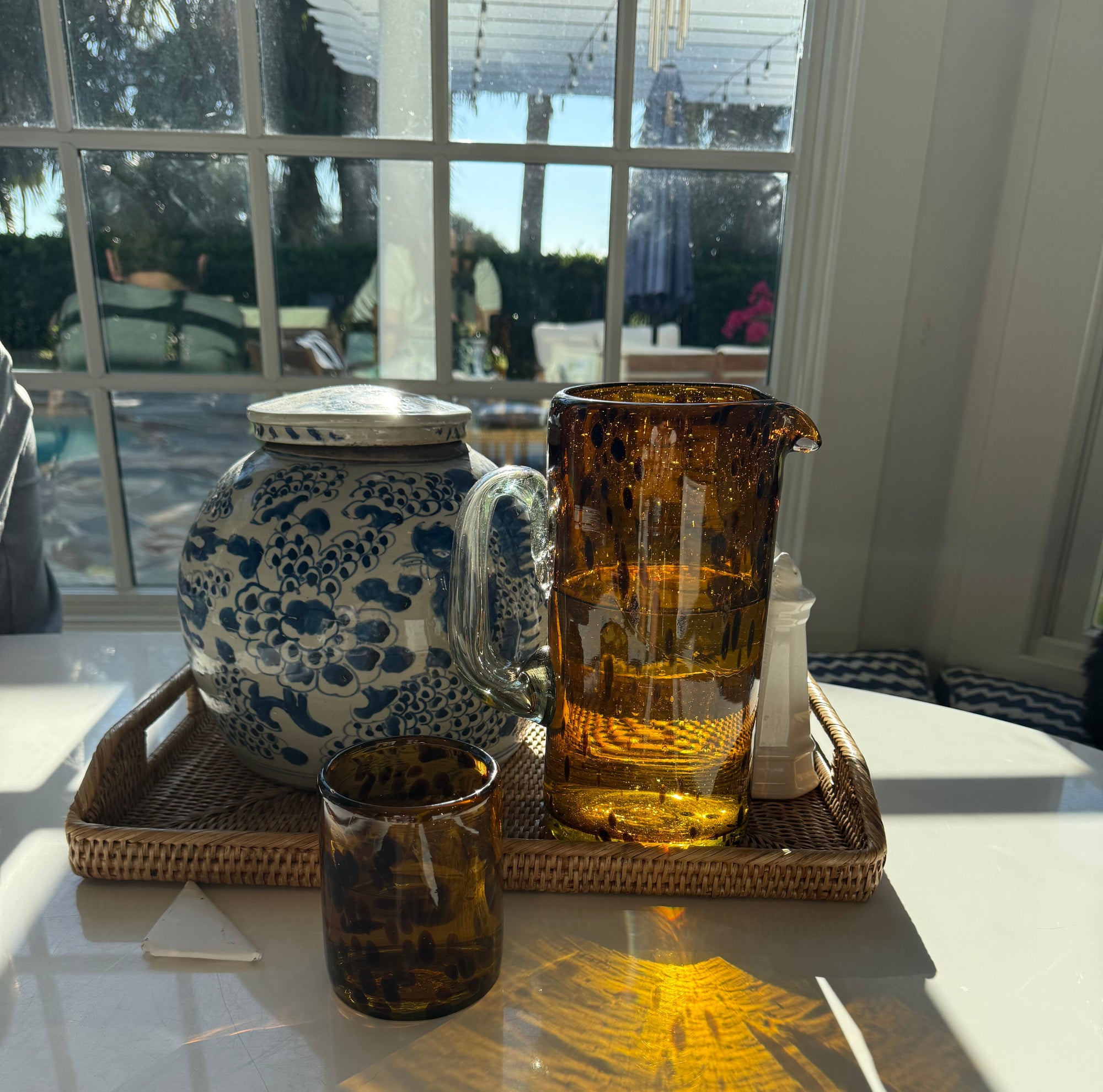 Traditional Pitcher (Brown Tortoise)