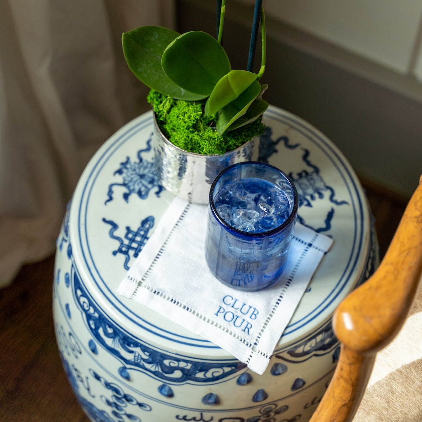 Foo Dog Garden Stool