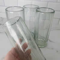 Sample Sale: Striped Tom Collins Glass, Set of 4