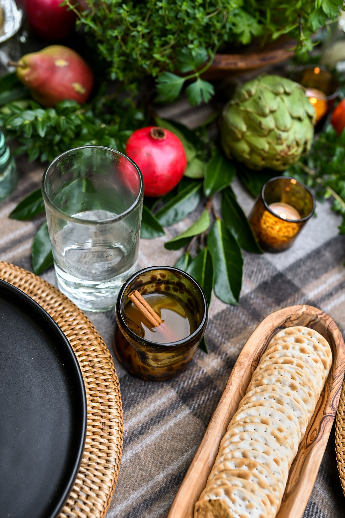 Olive Wood Bread & Cracker Boat