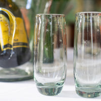 Starry Night Stemless Champagne Glasses