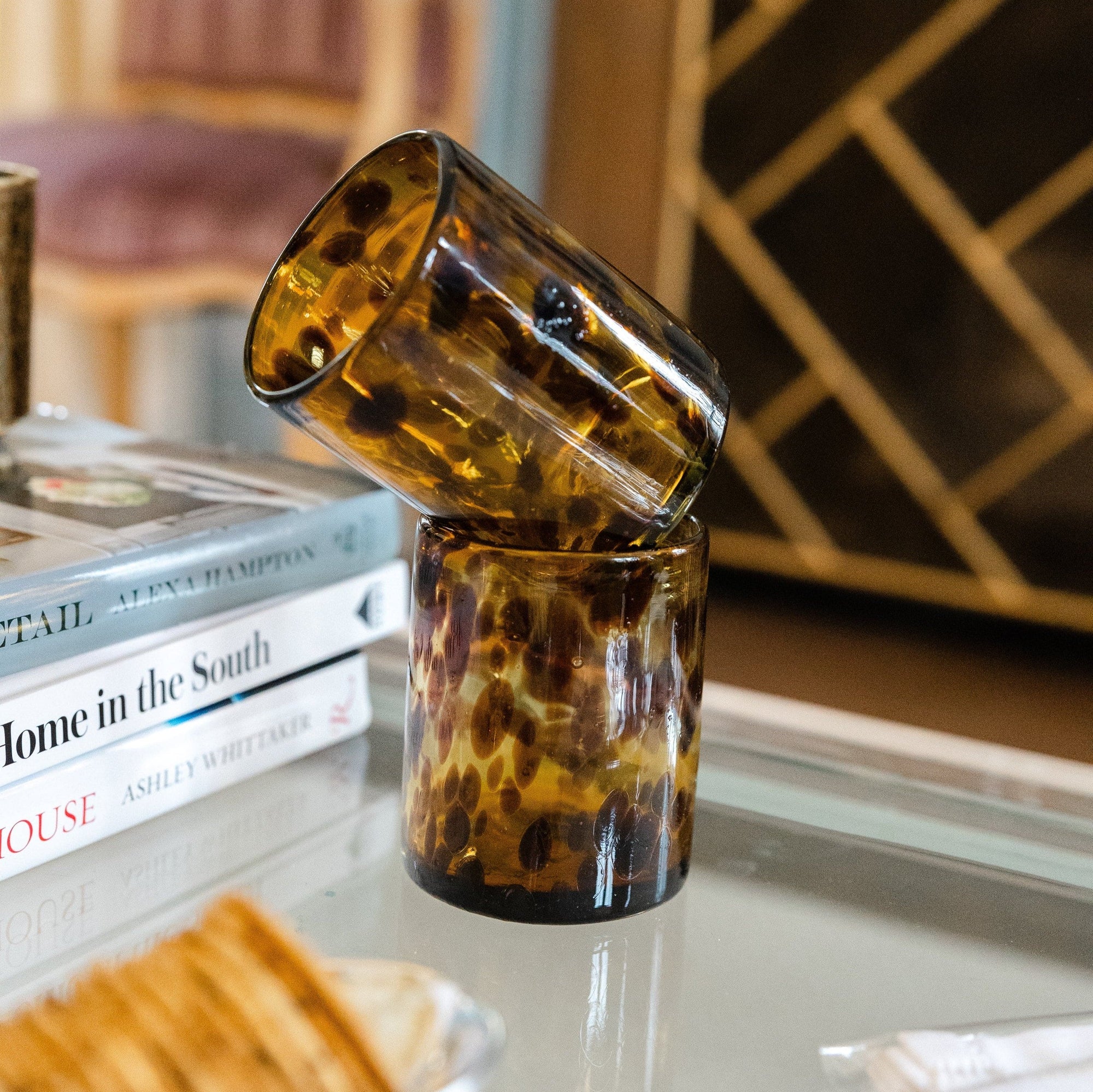 Tortoise Rocks Glasses Single