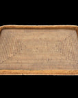 17" Rectangular Rattan Serving Tray