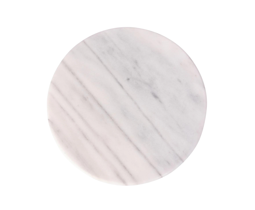 Lazy Susan in White Marble