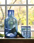 Bedside Water Carafe (Blue)