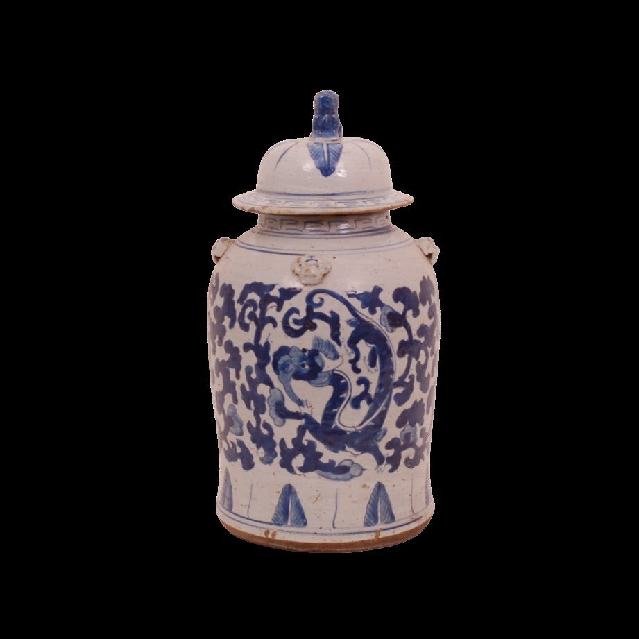 18&quot; Scrolls and Dragon Ginger Jar