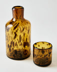 Bedside Water Carafe (Brown Tortoise)