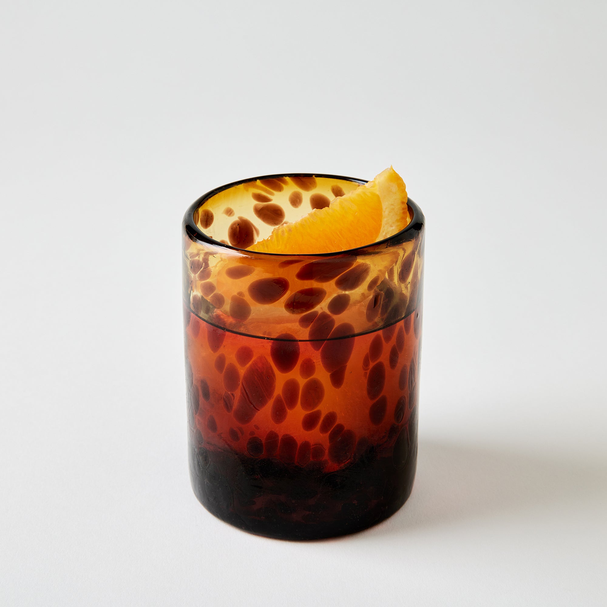 Half Past Seven Thumbprint Rocks Glass - Thumbnail 5