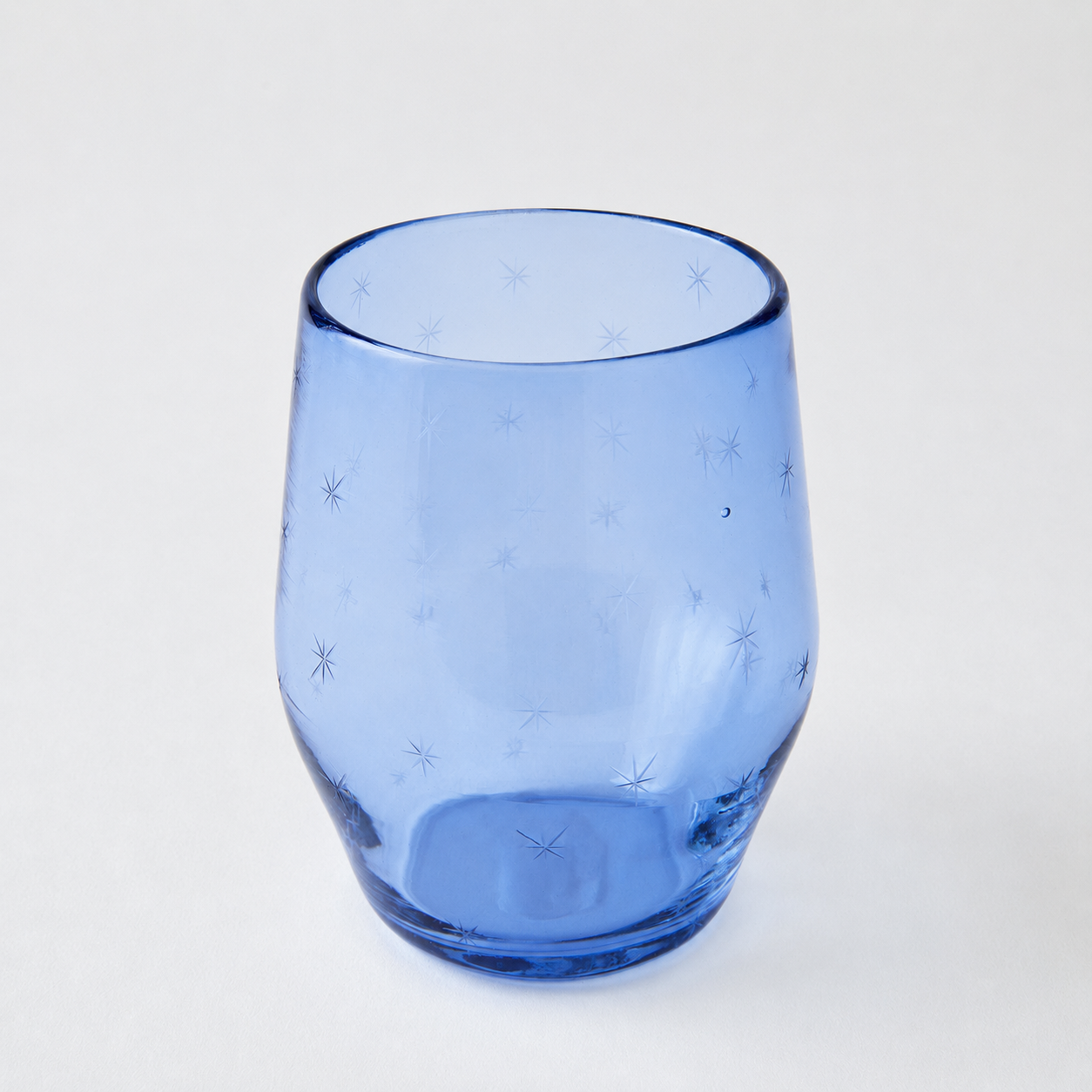Starry Night Wine Glass (French Blue)