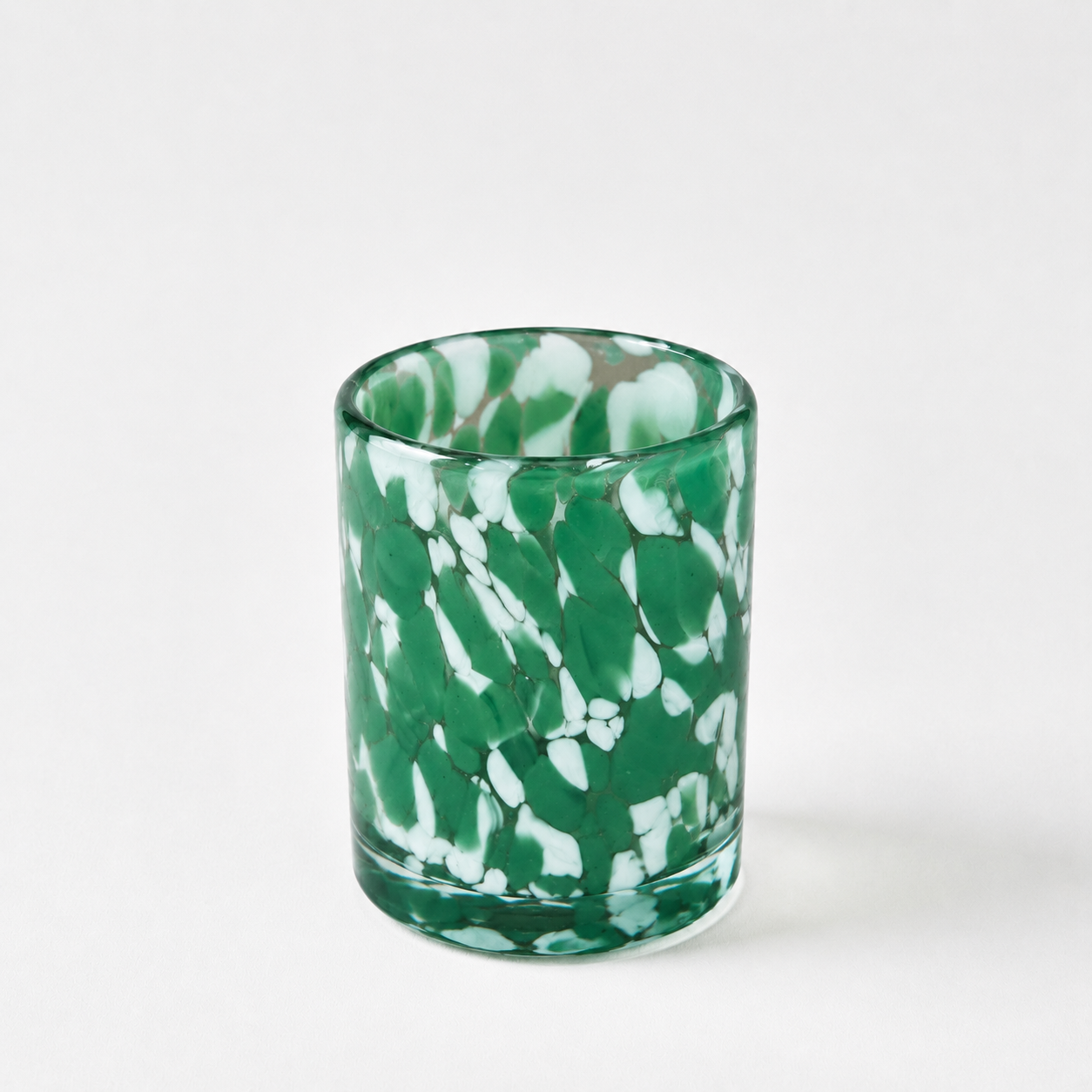 Rocks Glass (Speckeld Agave and Milky White)