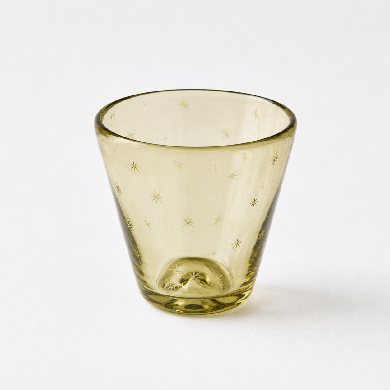 Starry Night Triple Threat Glass (Citron)