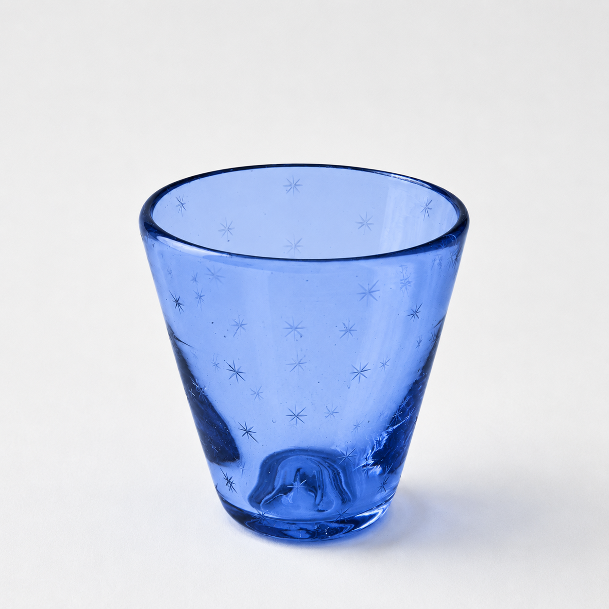 Starry Night Triple Threat Glass (French Blue)
