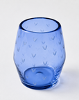 Corazón Stemless Wine Glass (French Blue)