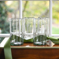 Signature "7" Water Glasses, Set of 4