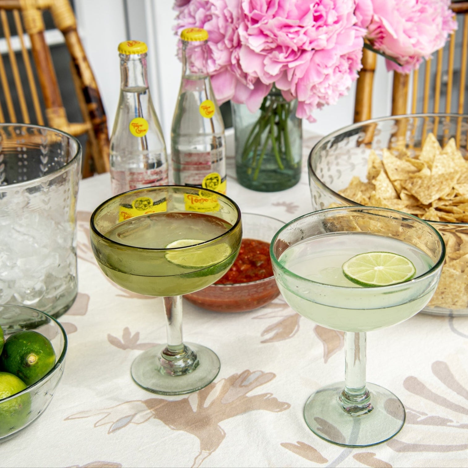 Starry Night Margarita Glass (Clear)
