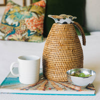 Rattan Coffee Thermos