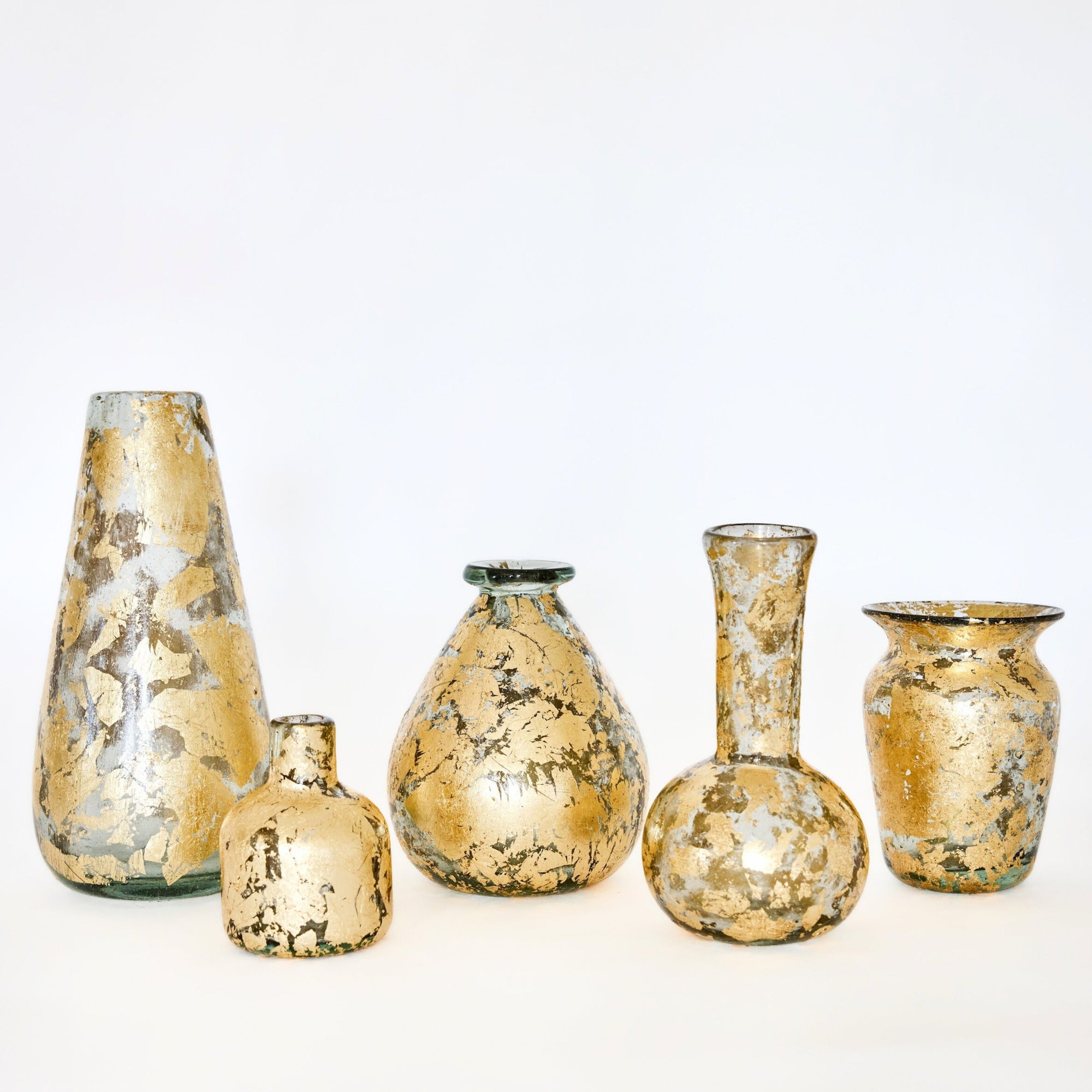 Bud Vase (Gold Leaf)